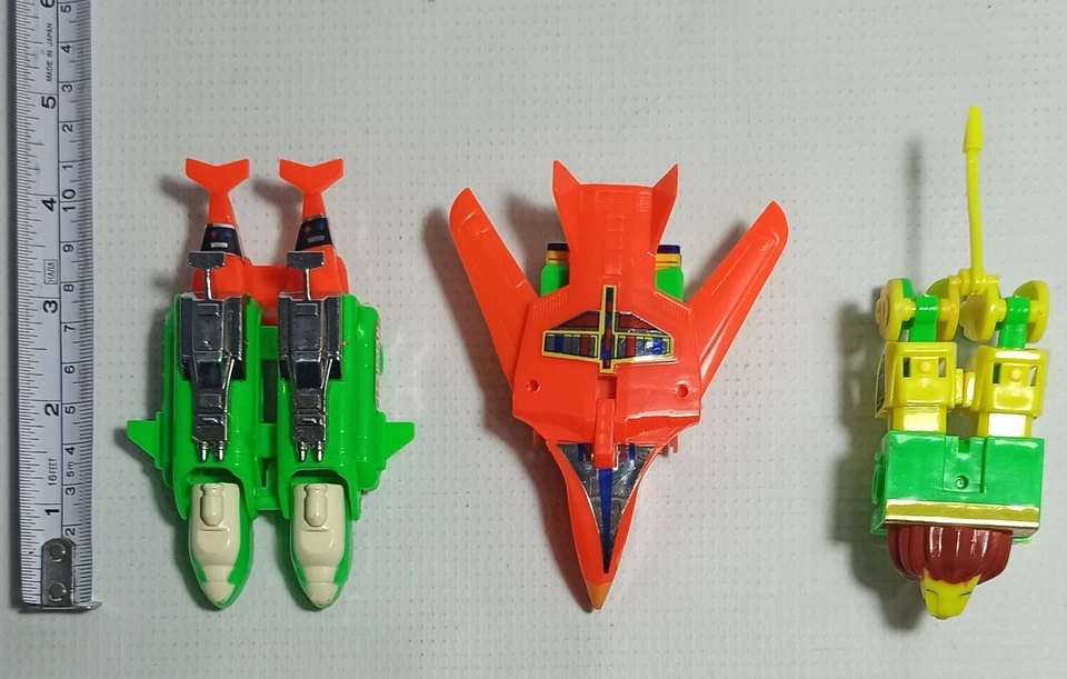 POWER RANGERS VTG 80's LEADMAN LEAD ROBOT SET TRANSFORMING UNUSED - Image 2 of 4