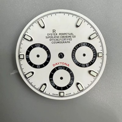 29.5mm Multi-functional Watch Dial Green Luminous For VK63 Movement Watch Parts