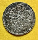 1903-H Canada Edward VII Five Cent. 92.5% Silver. VG-F Condition. Charity. ￼ — photo 1