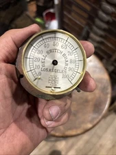 Bell Systems Antique Pressure Gage Antique Electric Telephone