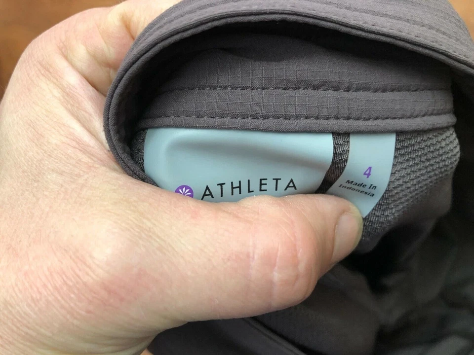 Skort Athleta Jenner en pizarra para mujer talla 4 estilo 943363 púrpura gris Foto 3 de 3