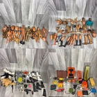 Vintage 60s 70s Action Figure Lot GI Joe Lone Ranger & More Accessories Weapon
