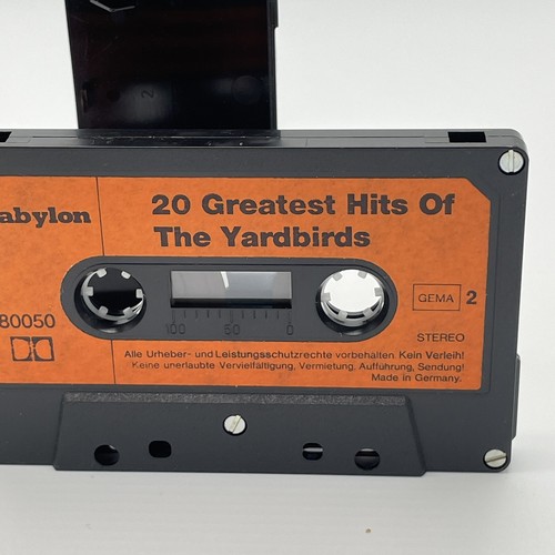 THE YARDBIRDS "20 Greatest Hits" RARE Out of Print Cassette Tape GERMANY - Picture 3 of 4