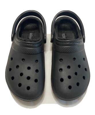 Crocs Classic Lined Clog in Black size 10 Classic Lined Clog - Crocs main image 3