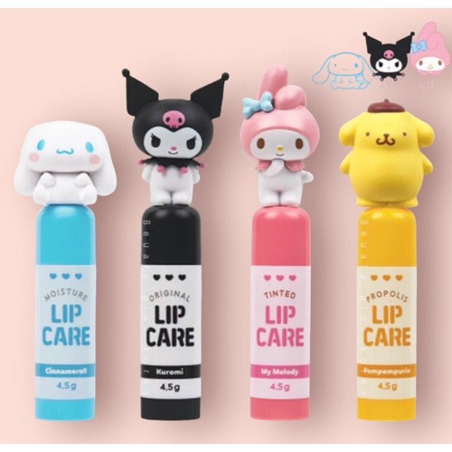 Sanrio Kuromi Cinnamoroll Lip Balm Soothing Moisturizing Pompompurin Korea Rare - Picture 1 of 16