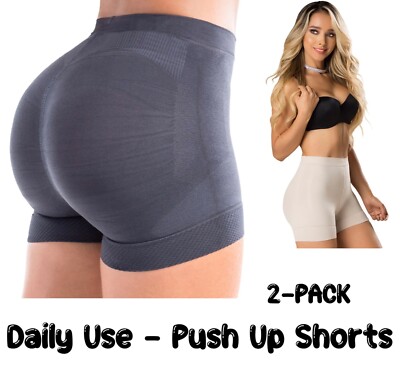 Faja Colombiana Levanta Cola Women Butt Lifter Shapewear Short Push Up Underwear