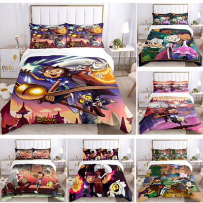 The Owl House Hunter Eda Raine King 3D Bettbezug Bettwäsche  Kissenbezug Quilt