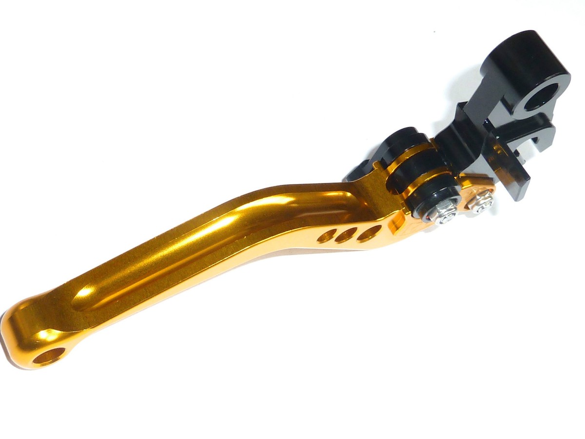 KAWASAKI Z1000SX 2011-2016 SHORT GOLD BRAKE & CLUTCH LEVERS SET