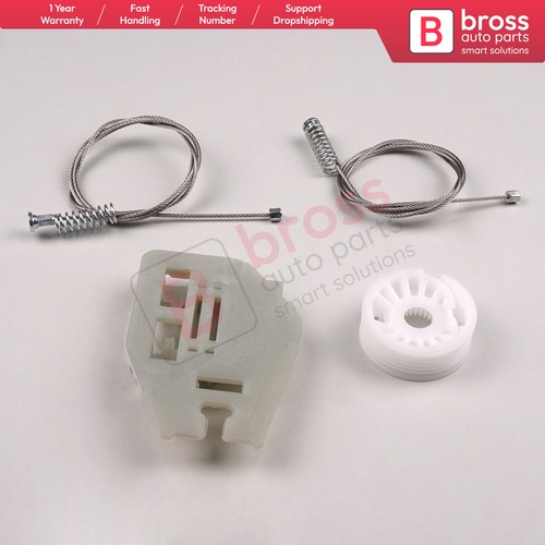 Window Regulator Repair Kit Rear Left for BMW 3 Series E46 1998-2005 4/5 Door - Picture 9 of 10