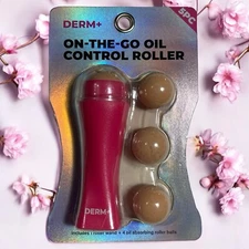 DERM+ On-The-Go Oil Control Roller 5pcs Makeup For Your Tzone