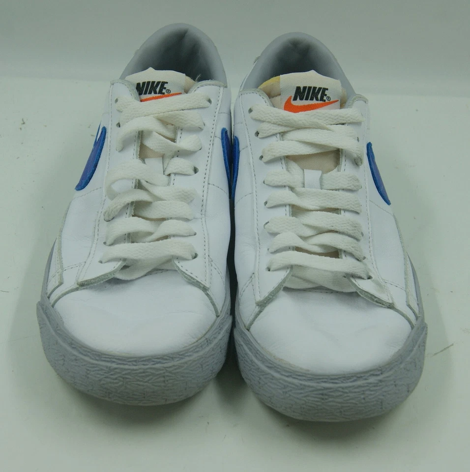 Nike ID Blazer Mujer Tenis Talla 8 Cuero Blanco Zapatos Atléticos 616833-997 Foto 4 de 4