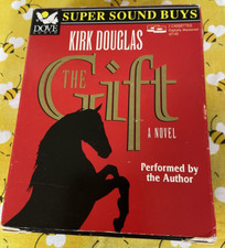 Kirk Douglas &ldquo;The Gift&rdquo; On 2 Cassettes - Audiobook Dove Audio  Vintage 1992