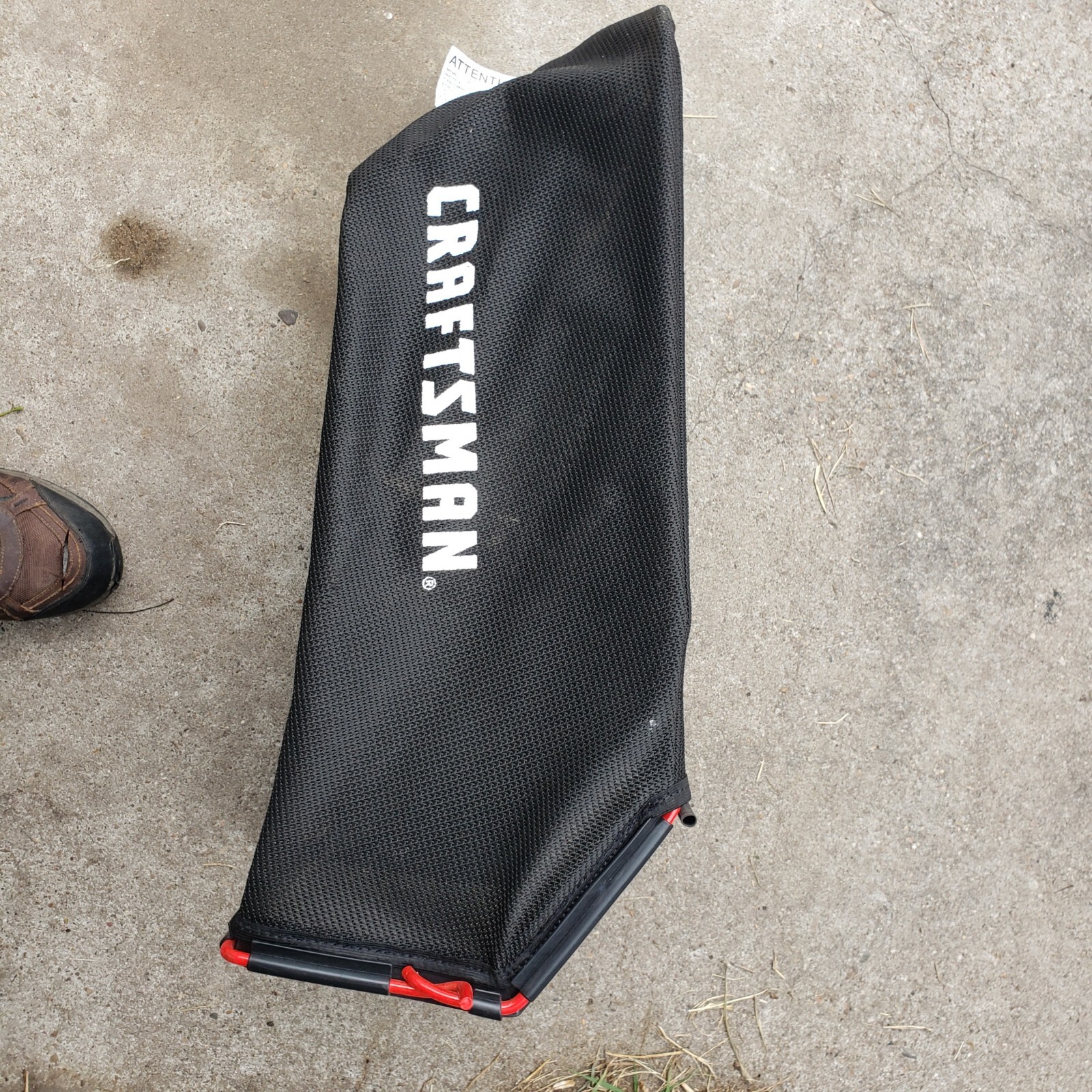 NEW Craftsman AGR 76404077B Lawn Mower Grass Catcher Bag WITH FRAME eBay