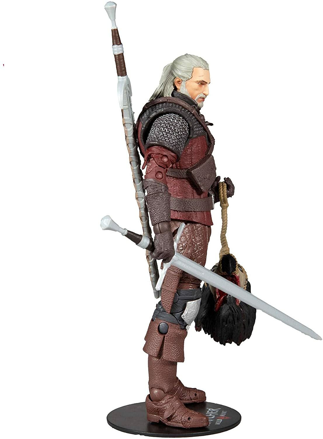 McFarlane Toys GERALT of Rivia (WOLF ARMOR) Witcher 3 Wild Hunt 7" Figure 2021