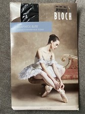 NEW Bloch  Adaptatoe Elite Convertible Tights  T1935L Size s/m BLACK NIP