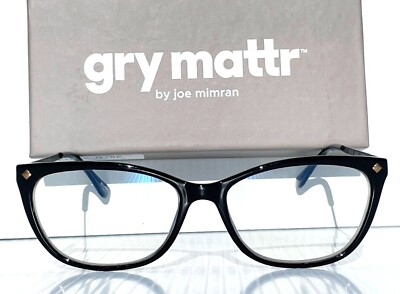 Gry Mattr DESIGNER READERS Shiny Black DILIGENT Blue Light Blocking Eyewear