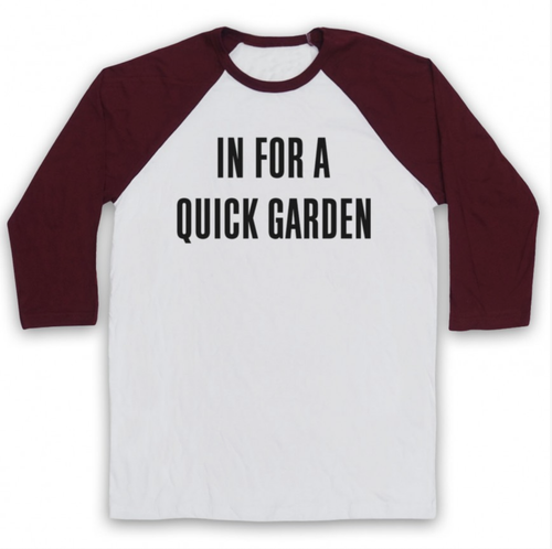 IN FOR A QUICK GARDEN UNOFFICIAL ZEPPELIN ALBUM 3/4 SLEEVE BASEBALL TEE - Picture 16 of 20
