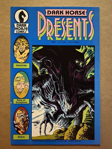 Dark Horse Presents #24 First Printing Original Aliens 1988 Comic Book