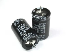 4pcs Epcos - TDK 4700uF 35V 20% 105C Aluminum Electrolytic Capacitors, Snap-In