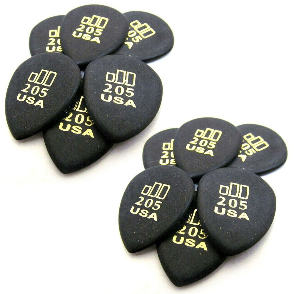 Dunlop Jazztone 205 Guitar Picks 12-Pack Heavy Jazz Plectrums