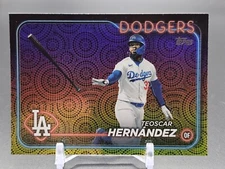 Teoscar Hernandez 204 Topps Series 2 Fireworks
