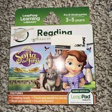 Sofia The First leap pad game Leapfrog Learning Reading Game