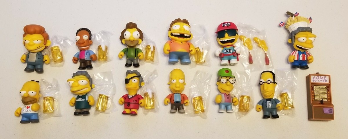 レア シンプソンズ the simpsons kidrobot まとめ売り Kidrobot The Simpsons Moe's Tavern Mystery Mini Figures Joey