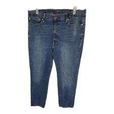 Levis Mens Jeans Size 40x32 Boot Cut Medium Wash Denim Jeans Norm Core