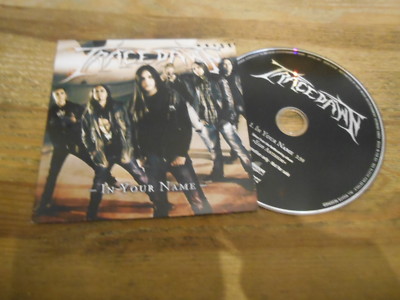 CD Metal Trace Dawn - In Your Name (1 Song) Promo DRAKKAR REDHOUSE cb