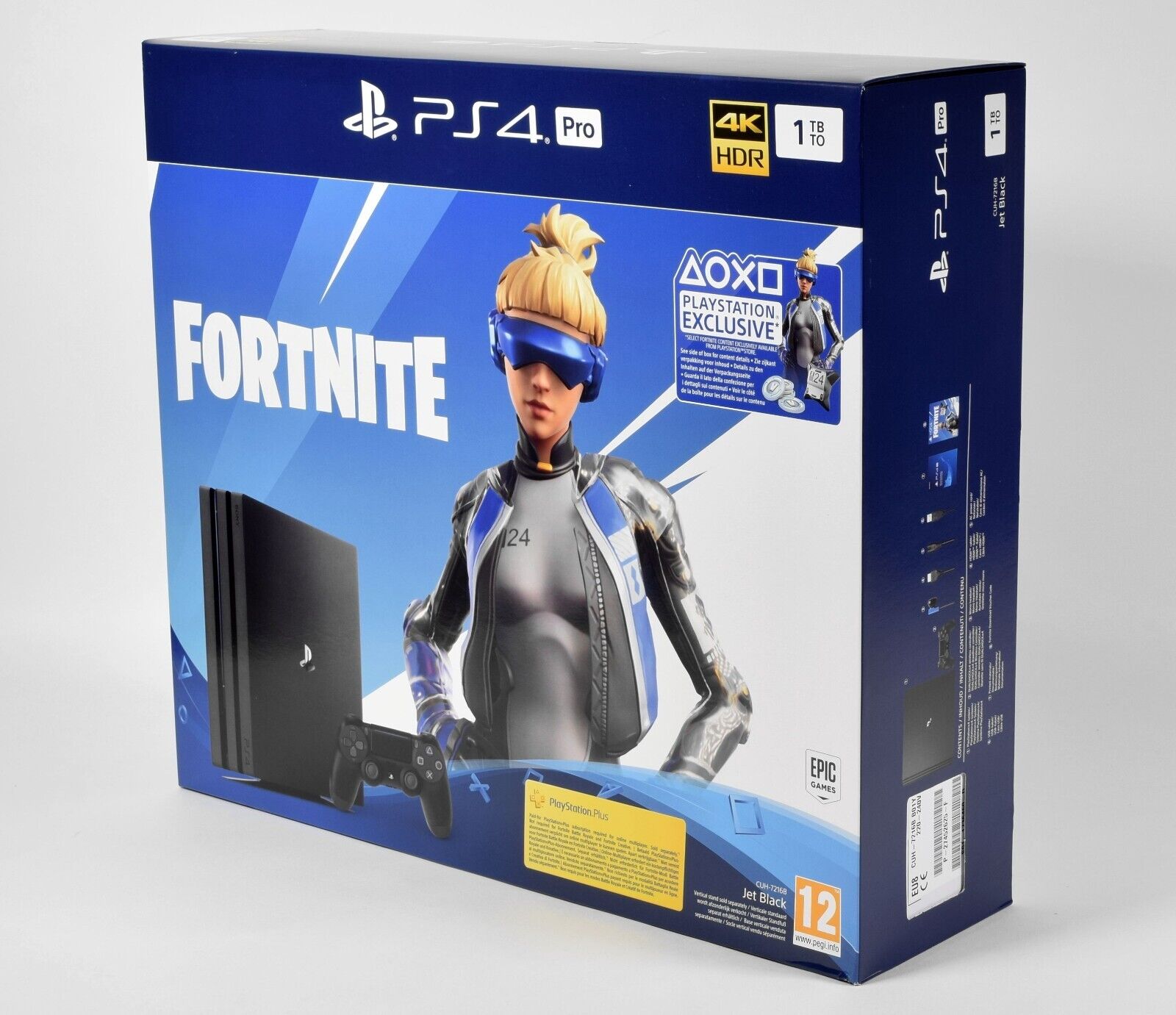 Sony Playstation PS4 Pro 1TB Fortnite Neo Versa Console Bundle