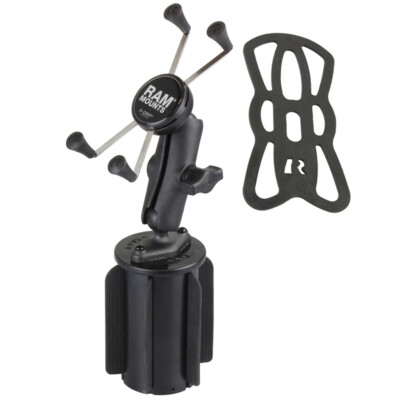 RAM Mount B-Ball Cup Holder With X-Grip For Large Phones RAP-299-3-UN10U