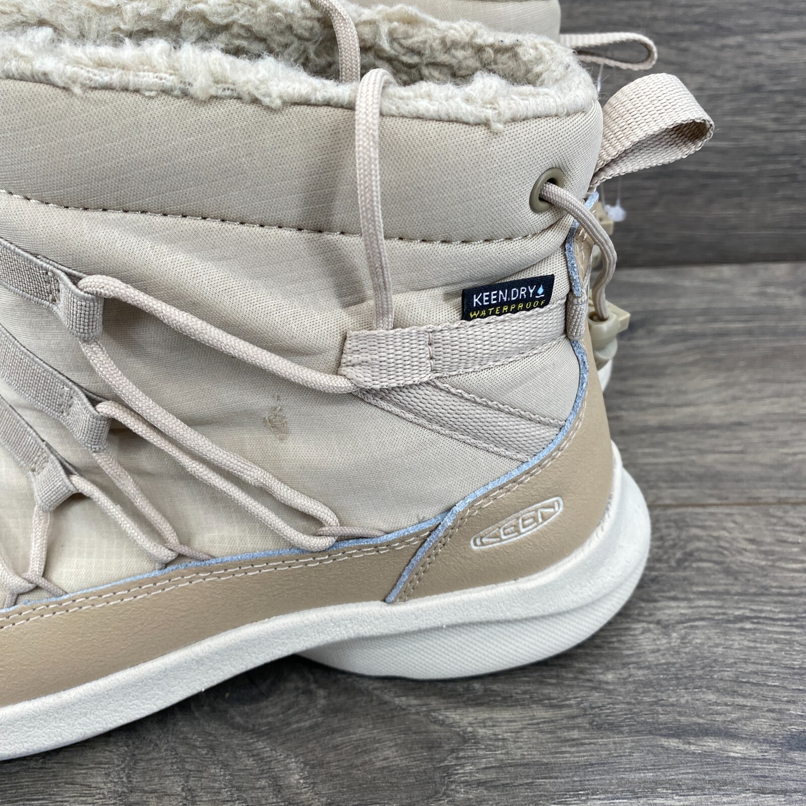 Keen Uneek SNK II Chukka scarpe da trekking impermeabili da donna taglia 7 5 Tan1026619