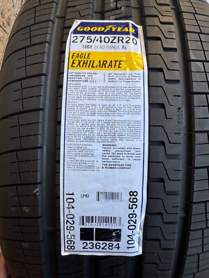 Goodyear Eagle Exhilarate 275/40ZR20 Tire