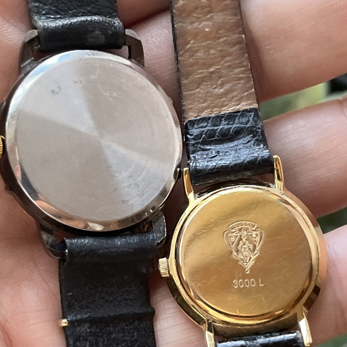 GUCCI メンズ3000M & レディース1400L ペア 2本 ジャンク GUCCI メンズ3000M & レディース1400L ペア 2本 ジャンク - メルカリ