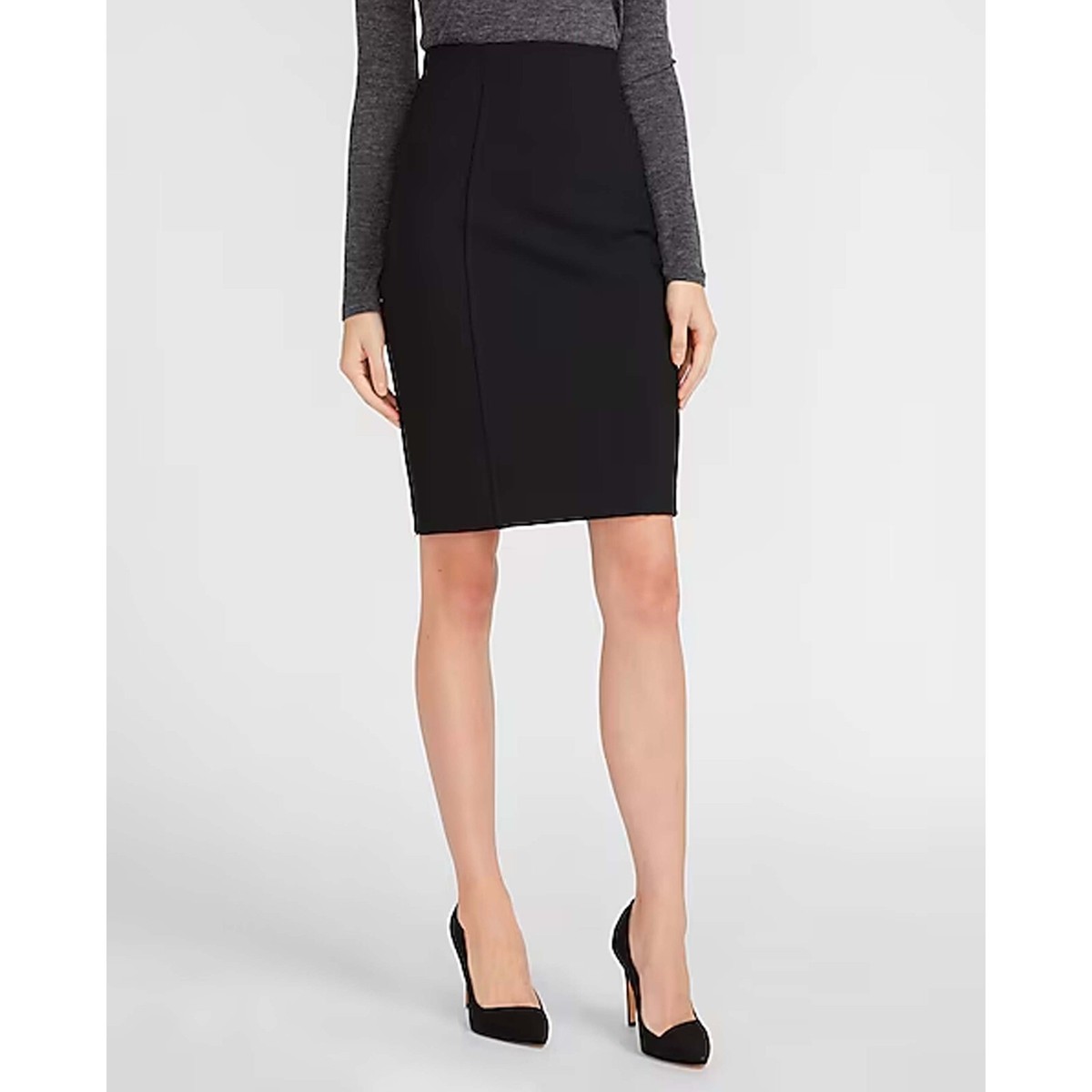 high waisted pencil skirt dress BODYCON COLLECTION Royal Blue High Waist Pencil Midi Skirt for Women, Size S main image 1