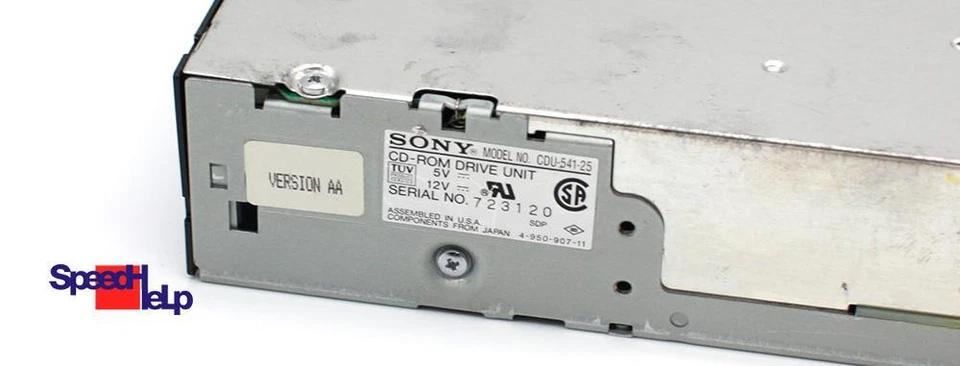 Sony CDU-541-25 CD - ROM Drive SCSI 50-PIN Drive Apple CD 150 Defective - Image 2 of 4