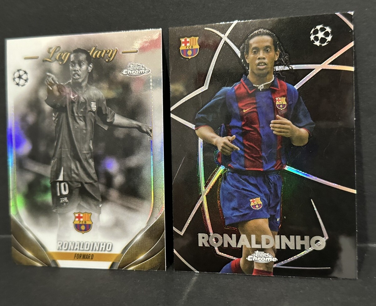 2023-24 Topps Chrome UCC Barcelona Ronaldinho Legendary IV