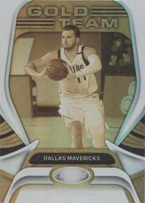 2020-21 Panini Certified - Gold Team Luka Dončić #7 for sale