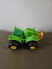 Figure TMNT Ninja Turtles Vintage Vehicle Car 1992 Playmates 4x4 tractor Trl7#69