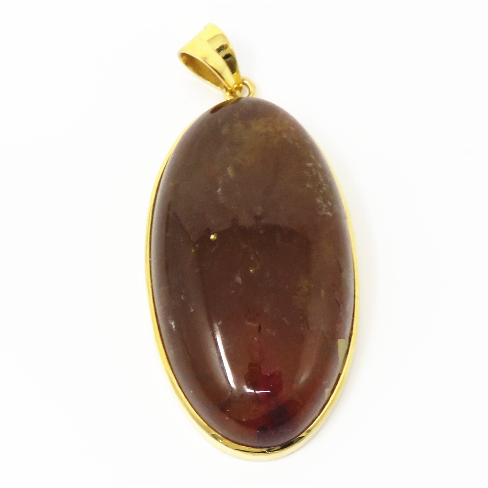 NYJEWEL 14k Yellow Gold Huge 118ct Yellow Pink To… - image 2