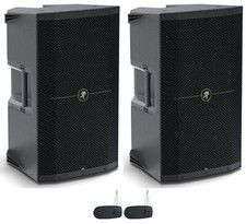 2 Mackie Thump212 12" 1400w Powered DJ PA Speakers w/Wireless Linking Thump 212