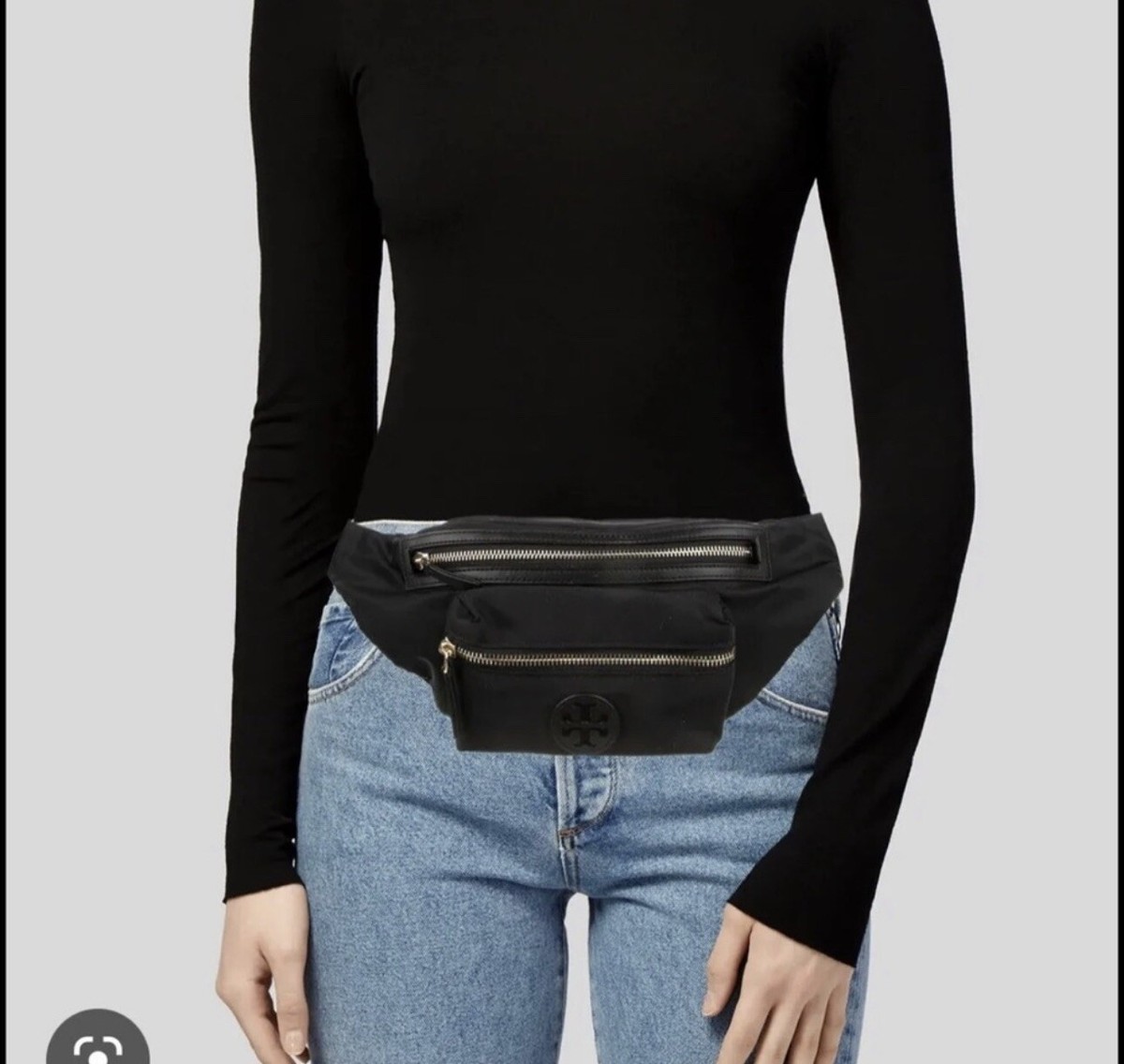 New Tory Burch Nylon Belt Bag Navy | eBay