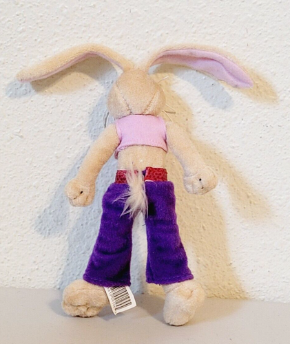 Ganz Bendable HIP HOP BUNNY RABBIT Stuffed Animal Plush 6.5" - Picture 4 of 5