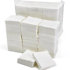 3'' Gun Cleaning Patches Highly Absorbent Cotton Cloth, Square Patches - 480 Pcs