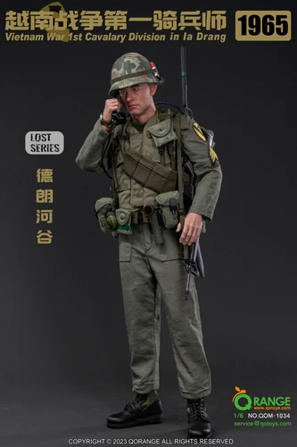 Figura 1/6 QORANGE QOTOYS QOM-1034 Guerra de Vietnam Ejército de los Estados Unidos 1ª División de Caballería - Imagen 9 de 22