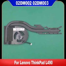02DM002 02DM003 For Lenovo ThinkPad L490 Cooling Fan Cooler Fan With Heatsink