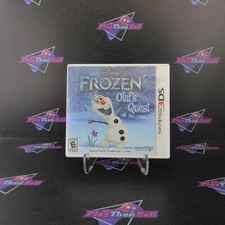 Frozen Olaf's Quest Nintendo 3DS Complete - 1 Year Warranty EX Cond