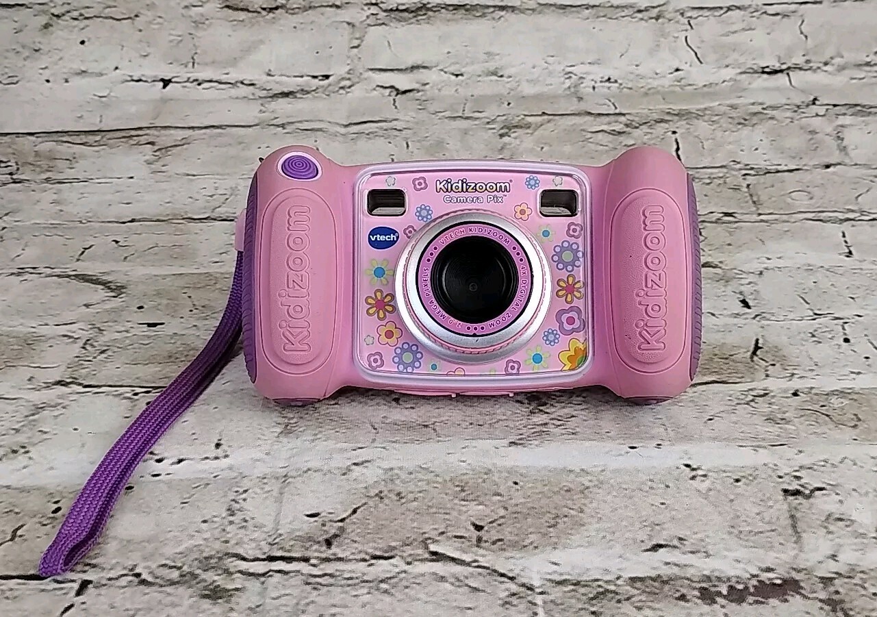VTech KidiZoom Camera Pix Pink - Tested & Fully Functional