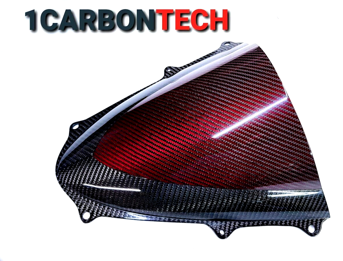 CARBON FIBER HYBRID WINDSCREEN KAWASAKI 06-2023 ZX-14 & ZX CARBON FIBER HYBRID WINDSCREEN KAWASAKI 06-2023 ZX-14 & ZX