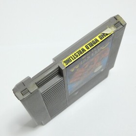 WORLD WRESTLING JEU CONSOLE NINTENDO NES TECMO CARTOUCHE LOOSE 1990 EEC / FAH